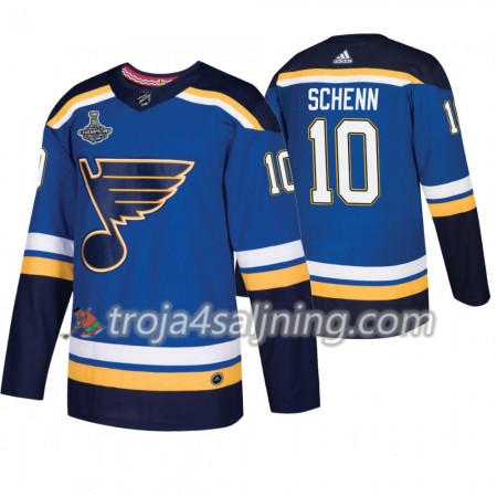 St. Louis Blues tröja Brayden Schenn 10 Adidas 2019 Stanley Cup Champions Royal Authentic - NHL Tröjor Herr St. Louis Blues tröja Brayden Schenn 10 Adidas 2019 Stanley Cup Champions Royal Authentic - NHL Tröjor Herr